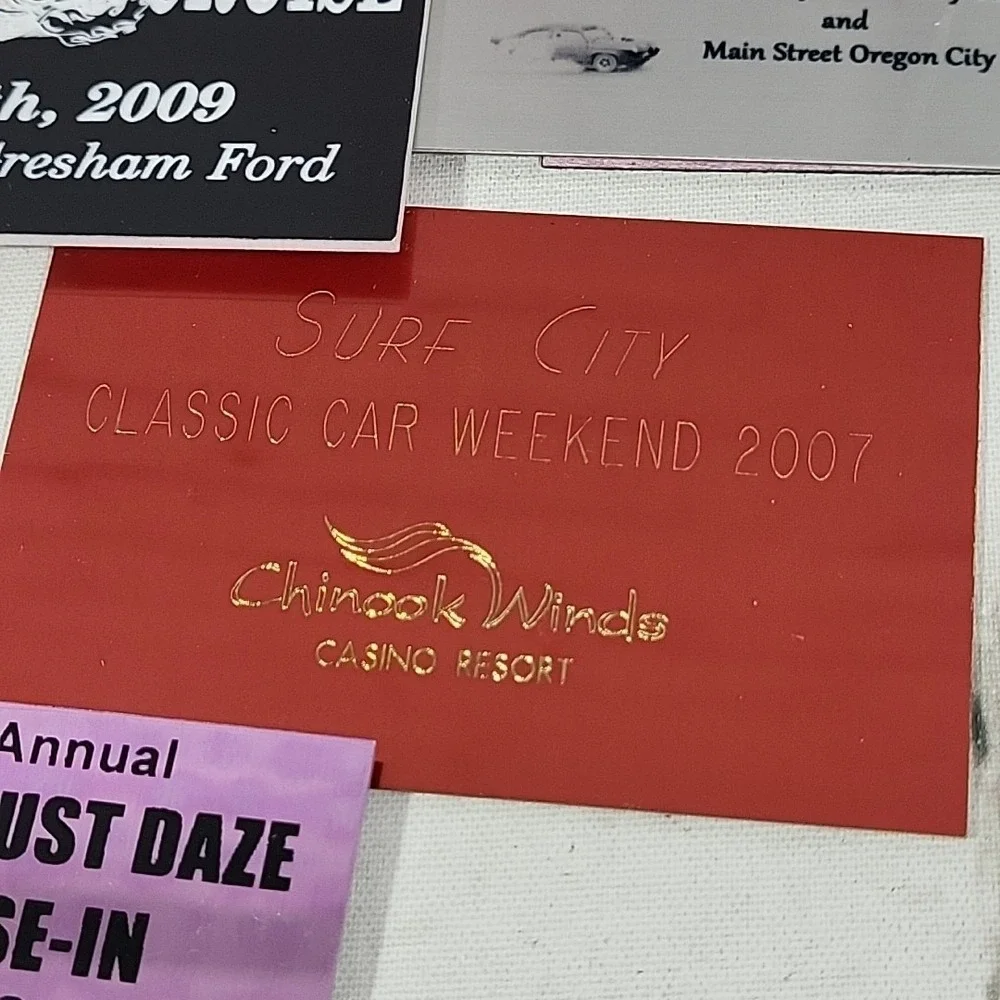 Cruise-In Classic Car Show Souvenir Fridge Magnets Lot Of 8 Oregon